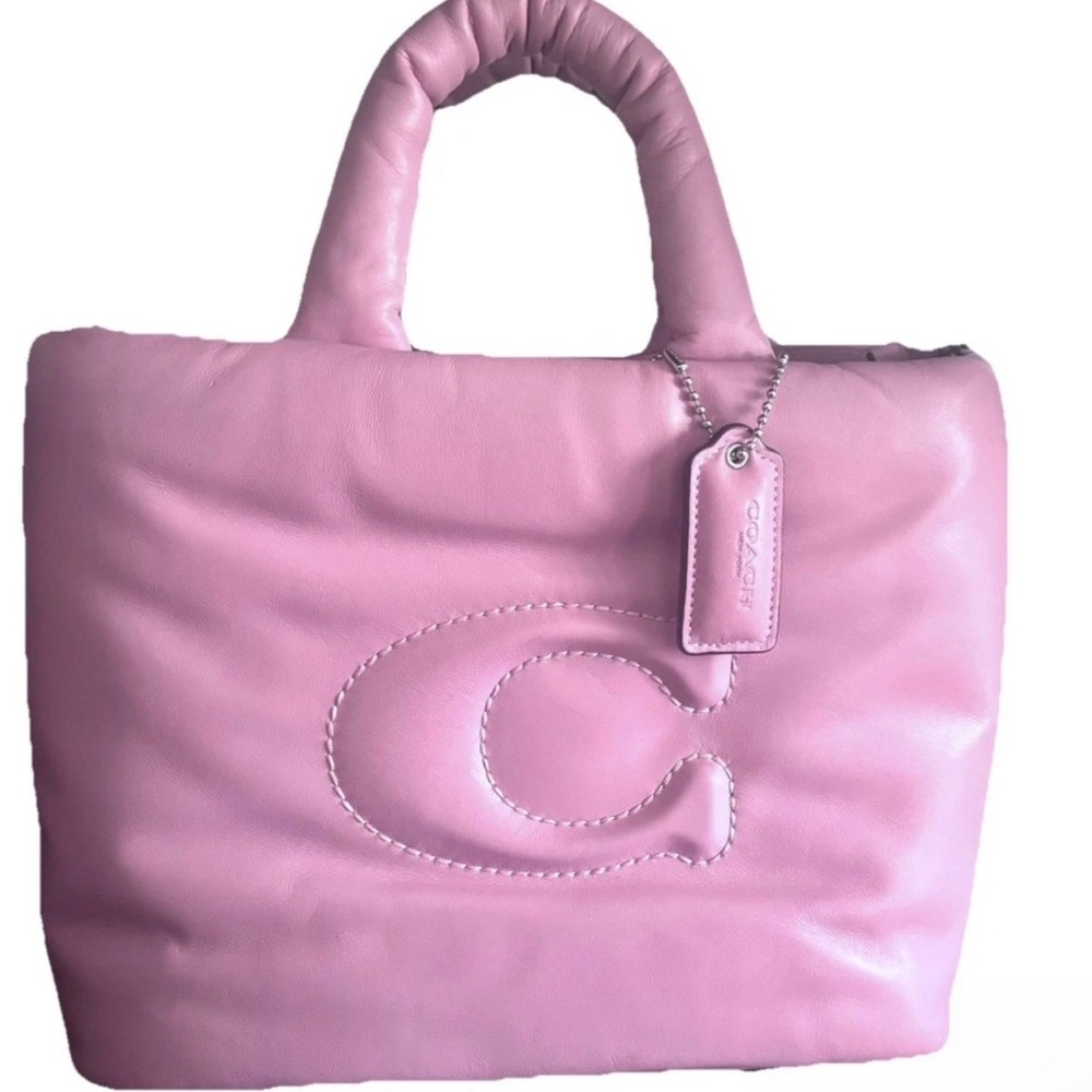 Coach Pillow Tote in the color Tulip, style number CP095.